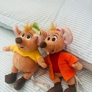 Disney Plush Mouse Duo in Yellow and Orange